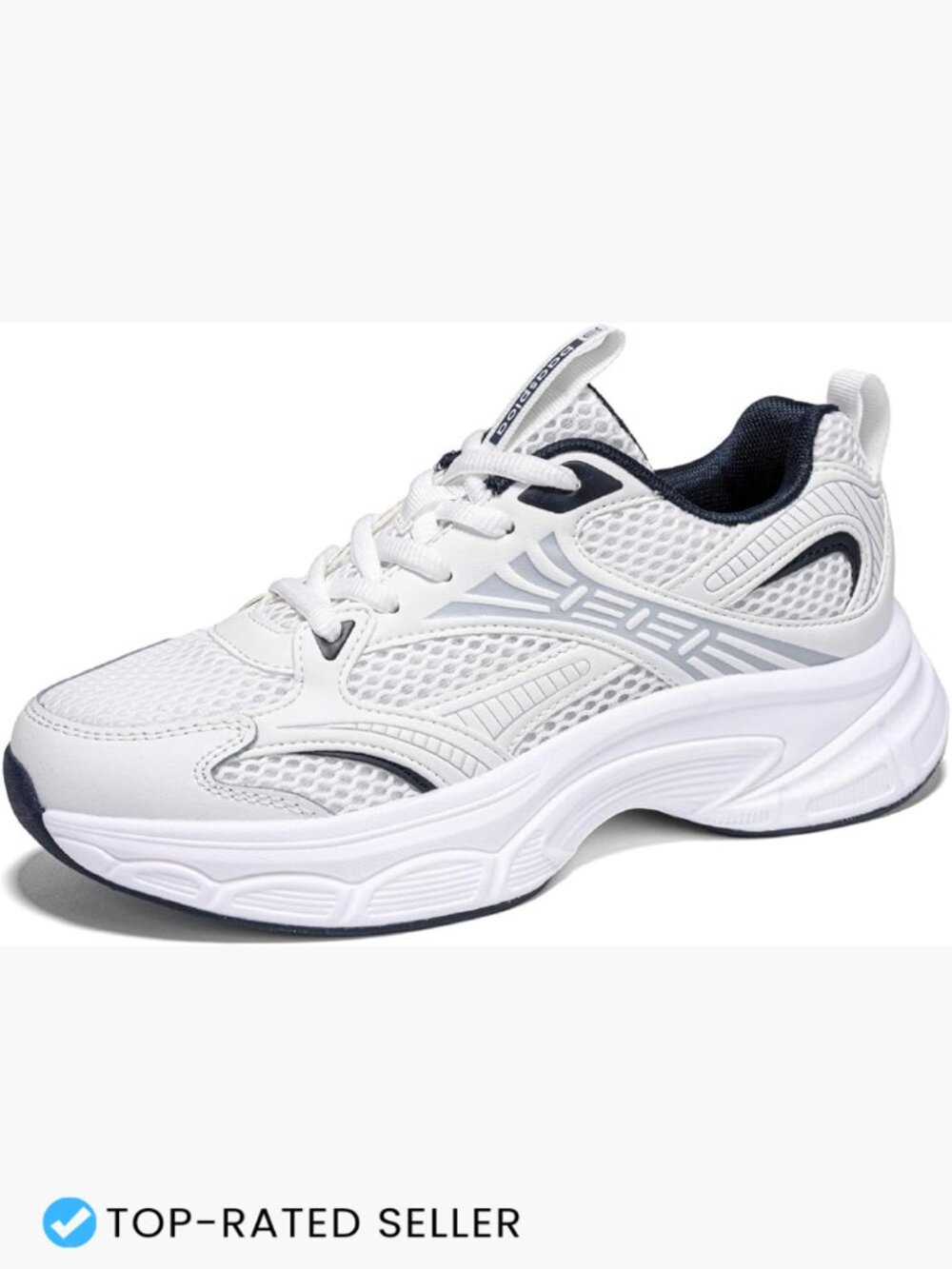 Chunky Platform Fashion Sneakers Breathable Mesh Walking Shoes Retro Trendy